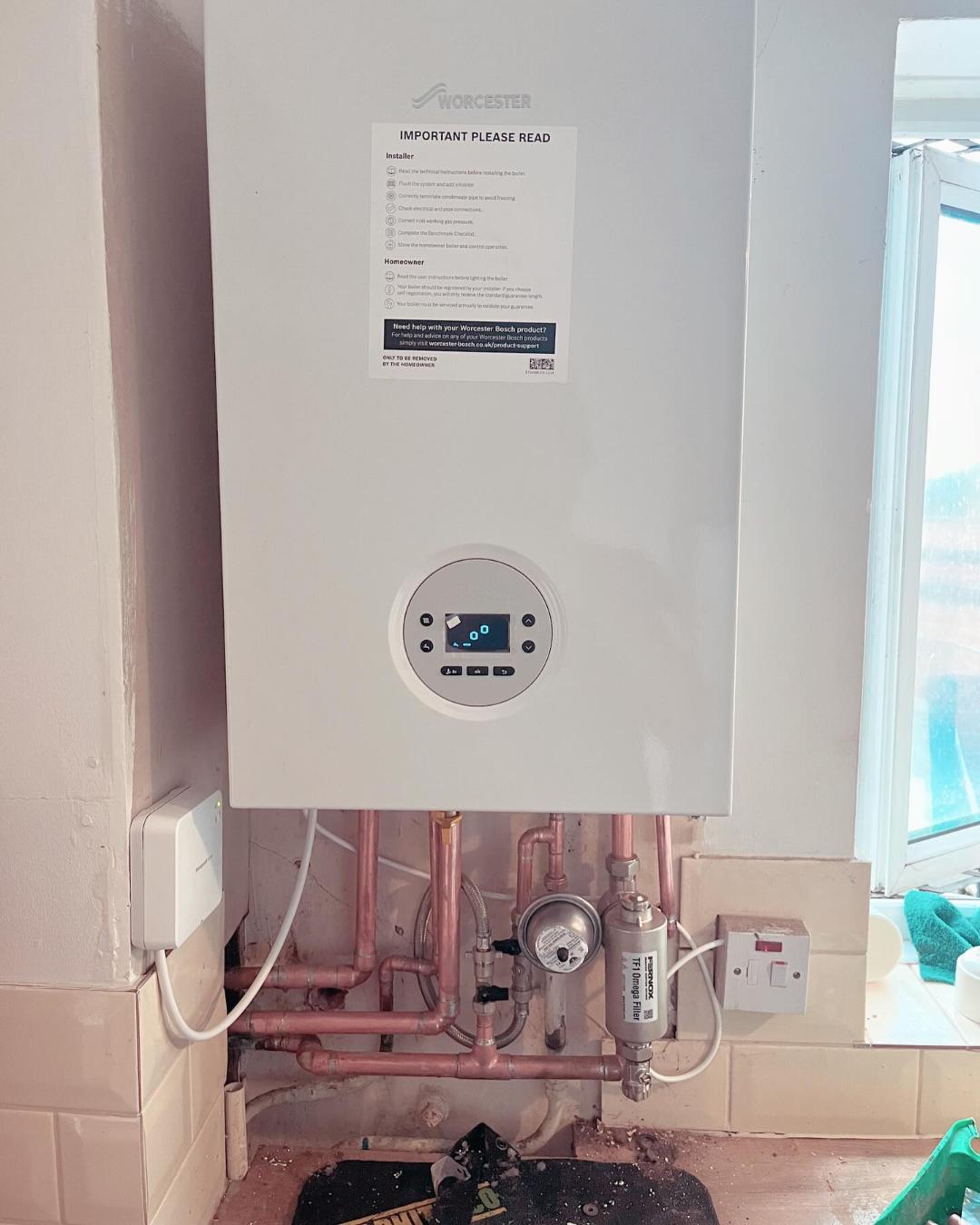Professional plumbing work